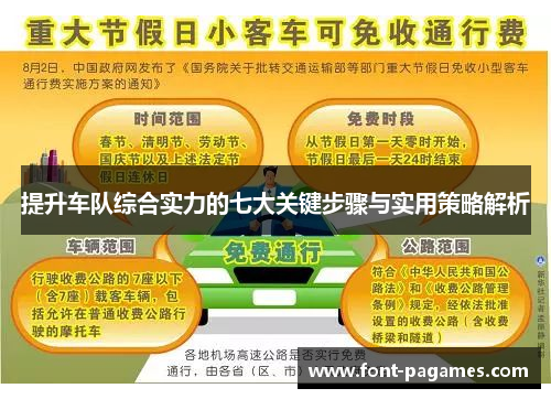 提升车队综合实力的七大关键步骤与实用策略解析